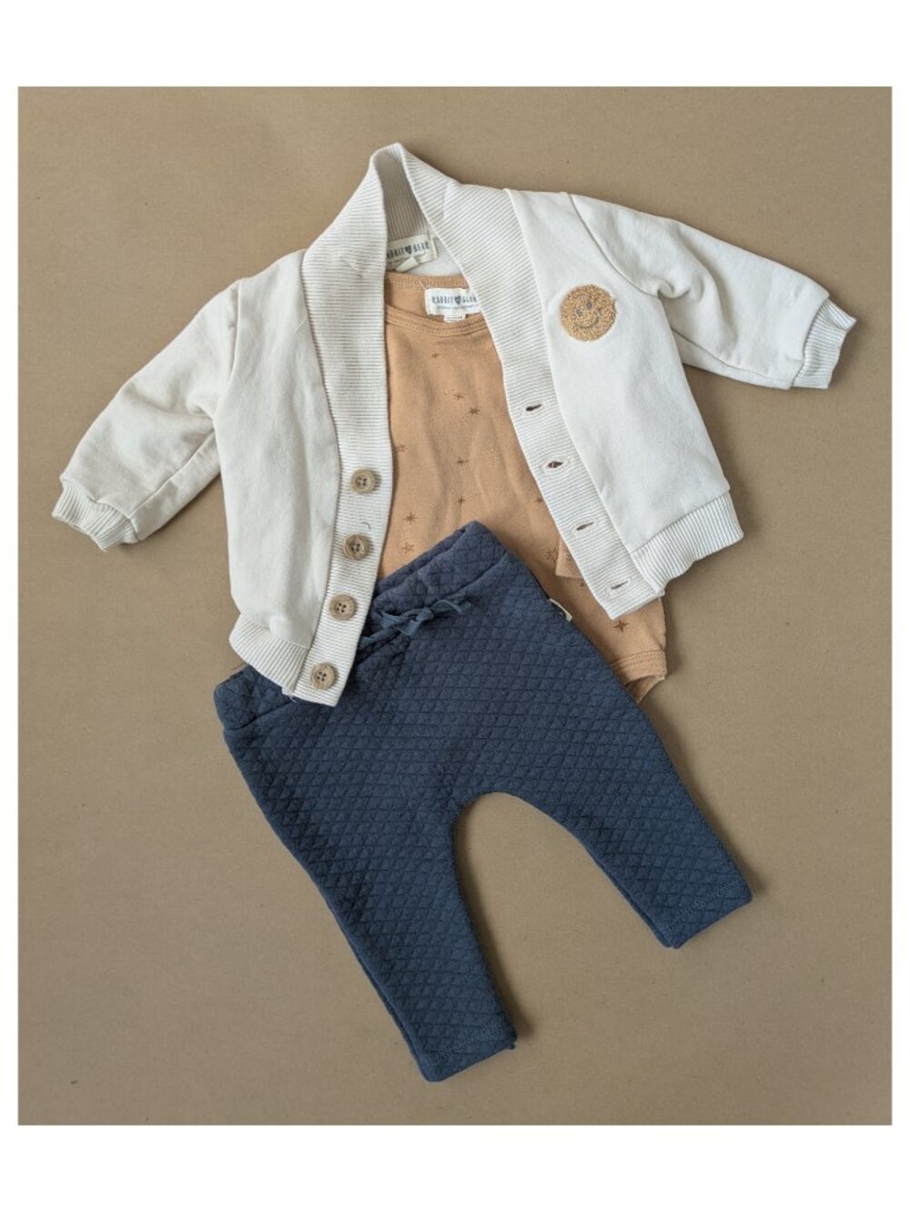 Rabbit Bear Organic Cotton Baby Set